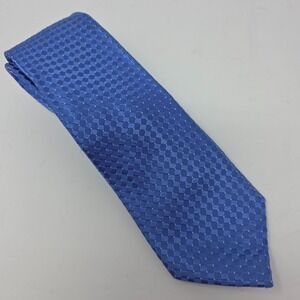 Donald J. Trump Signature Collection Tie Men's Blue Geometric 100% Silk Handmade
